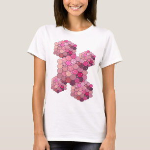 Camiseta ARTE ABSTRATA MODERNA EM ROSA Design Gráfico