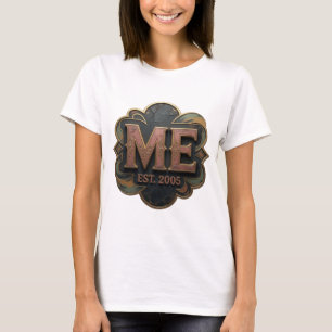 Camiseta Arte Abstrata Ouro DESIGN Moderno