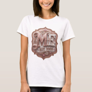 Camiseta Arte Abstrata Ouro Dinâmico Design Moderno