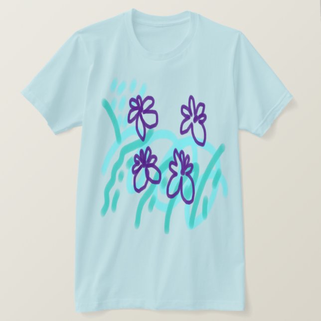 Camiseta Arte abstrata para vestir (Frente do Design)