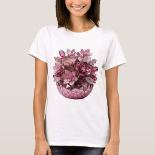 Camiseta ARTE ABSTRATA Prata Clássica Design Moderno v2