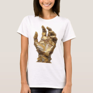 Camiseta ARTE ABSTRATA Prata CRISP Design Moderno