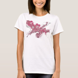 Camiseta Arte Abstrata Prata Icônica ARTE Vestível