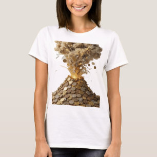 Camiseta Arte Abstrata Prata Snappy DESIGN ABSTRATO
