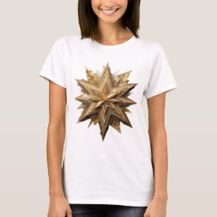 Camiseta ARTE ABSTRATA Prata Vibrante Design Gráfico