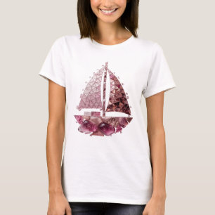 Camiseta Arte abstrata prateada ARREBATADORA Design Gráfico