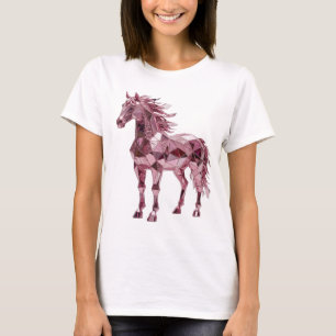Camiseta Arte abstrata prateada atraente Design abstrato v2