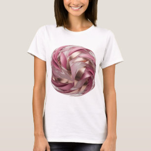 Camiseta Arte abstrata prateada dinâmica ARTE ABSTRATA Desi