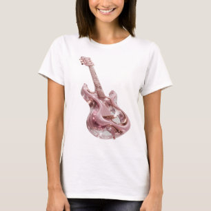 Camiseta Arte abstrata prateada e divertida para impressão