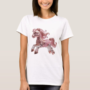 Camiseta Arte abstrata prateada e moderna com design gráfic