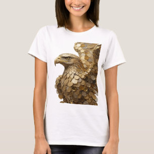 Camiseta Arte abstrata prateada espirituosa Design abstrato