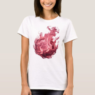Camiseta ARTE ABSTRATA PRATEADA icônica Design Gráfico