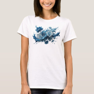 Camiseta Arte abstrata prateada que chama a atenção ARTE VE