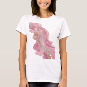 Camiseta ARTE ABSTRATA Vibrante Prata Design Moderno