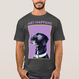Camiseta Arte Acontece Cachorro de Arte