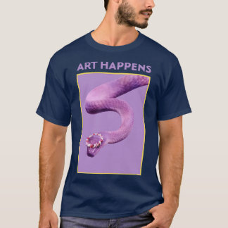 Camiseta Arte Acontece Cobra