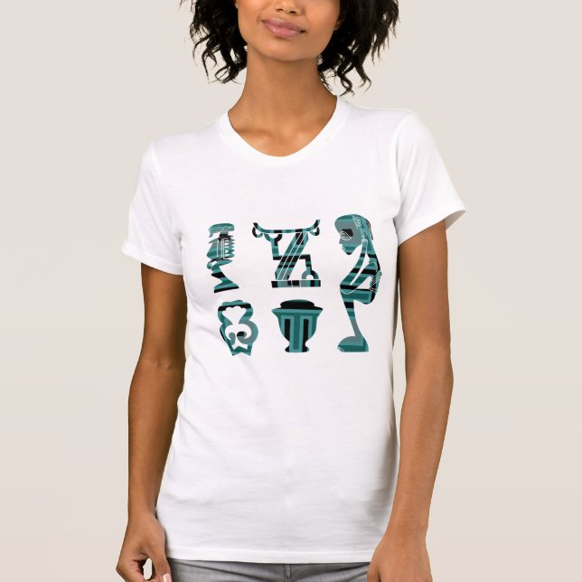 Camiseta Arte africana abstrata moderna (Frente)