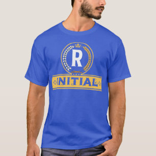 Camiseta Arte alfabética por Viralfont - Letra R