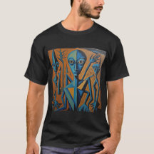 Arte Alienigena Azul de Picasso