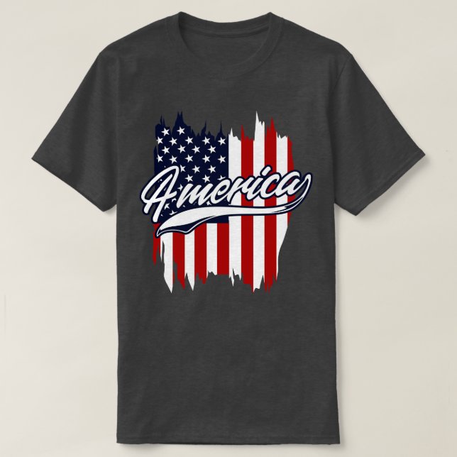 CAMISETA ARTE AMERICANA (Frente do Design)