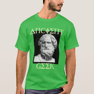 CAMISETA ARTE ANTIGA GEEK ARTÍSTICA E HUMORÍSTICA