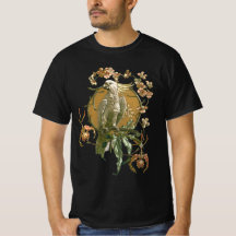 Arte Antiga Modernista, Papagaio Cacatua, Flores d