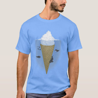 Camiseta Arte Árctica Matadora de Baleia Matadora de Iceber