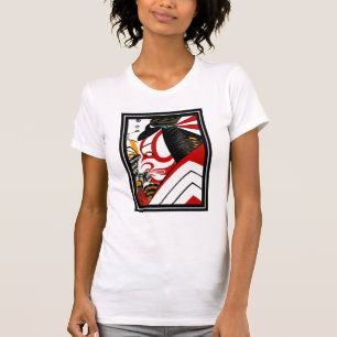 Camiseta Arte Asiática Vintage Utagawa Kunimasa Ja