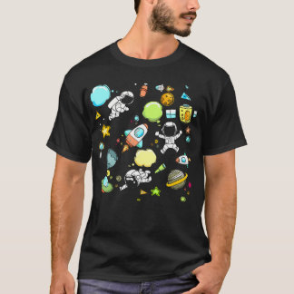 Camiseta Arte astronauta