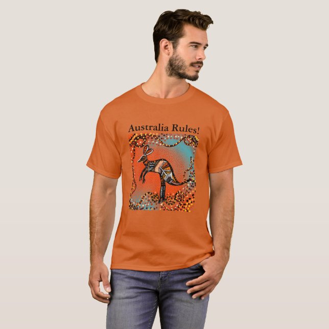 CAMISETA ARTE AUSTRALIANA (Frente Completa)