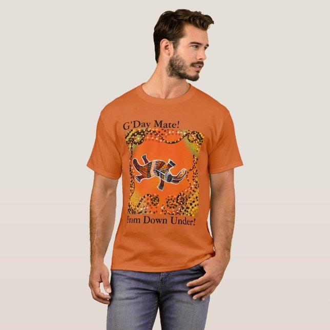 CAMISETA ARTE AUSTRALIANO                    (Frente Completa)