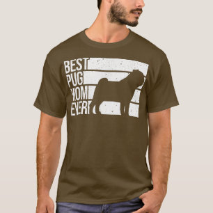 Camiseta Arte Bela Para Mamãe Mulheres Criam Cachorro De Pe