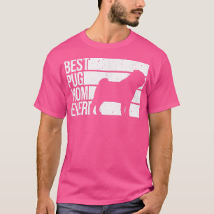 Camiseta Arte Bela Para Mamãe Mulheres Criam Cachorro De Pe