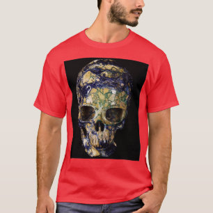 Camiseta Arte Blue - Pedra do Crânio Verde