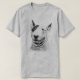 Camiseta Arte bonito do cão de bull terrier (Frente do Design)