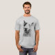 Camiseta Arte bonito do cão de bull terrier (Frente Completa)