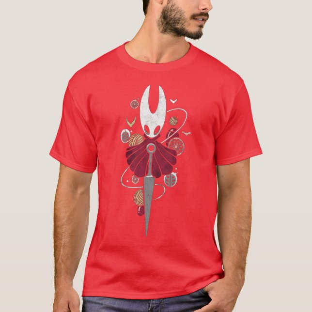 Camiseta Arte bonito Todo O Cavaleiro A Aventura Hollow Kni (Frente)