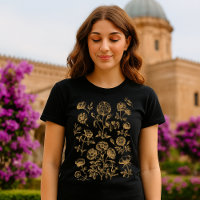 Arte Botânica Antiga de Flores