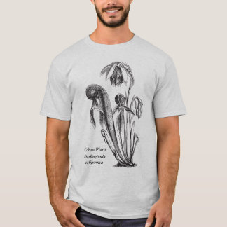 Camiseta Arte botânica da planta da cobra