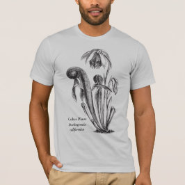 Camiseta Arte botânica da planta da cobra