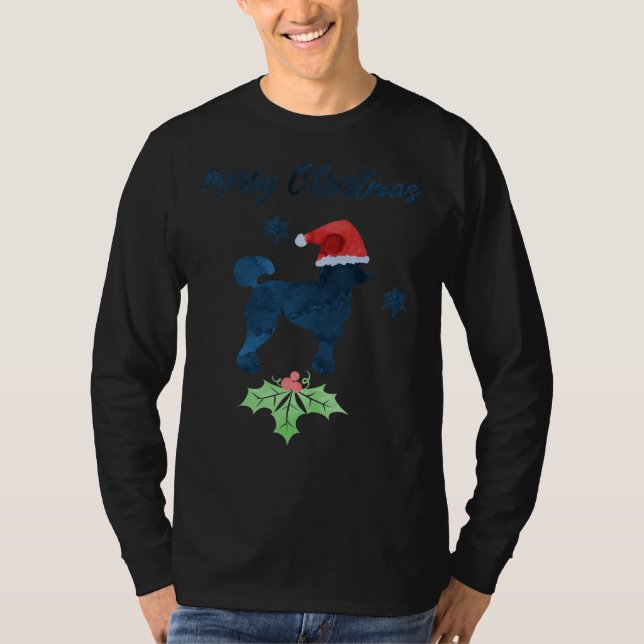 Camiseta Arte Canina de Natal (Frente)