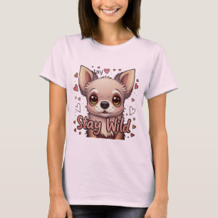 Camiseta Arte Caprichosa de Cachorro – Filhote Estelar com