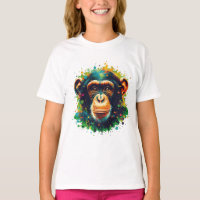 Arte Chimpanzé Cromática
