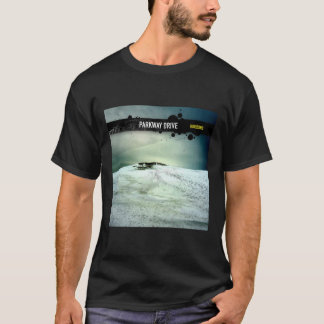 Camiseta arte clássica de banda de carro