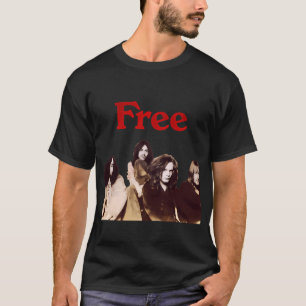 Camiseta Arte Clássica de Rock Blues Inspirada e Gratuita C