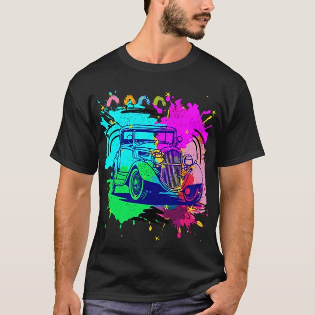 Camiseta Arte Colorida (Frente)