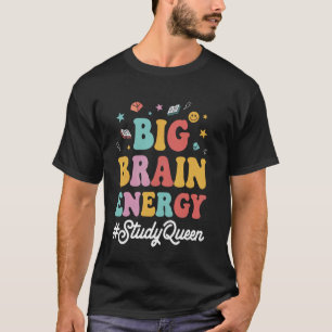Camiseta Arte Colorida de Motivação Estudantil