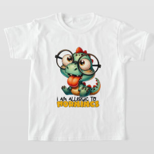 Camiseta Arte com palavras de sarcasmo engraçado de dragão