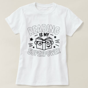 Camiseta Arte com palavras para amantes de livros divertido