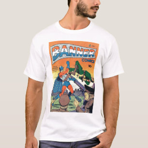 Camiseta Arte cómica da época dourada - história em